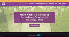 Desktop Screenshot of ghostsofgettysburg.com